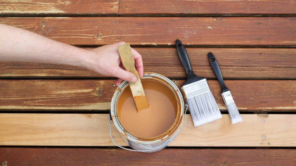 How To Paint Decking