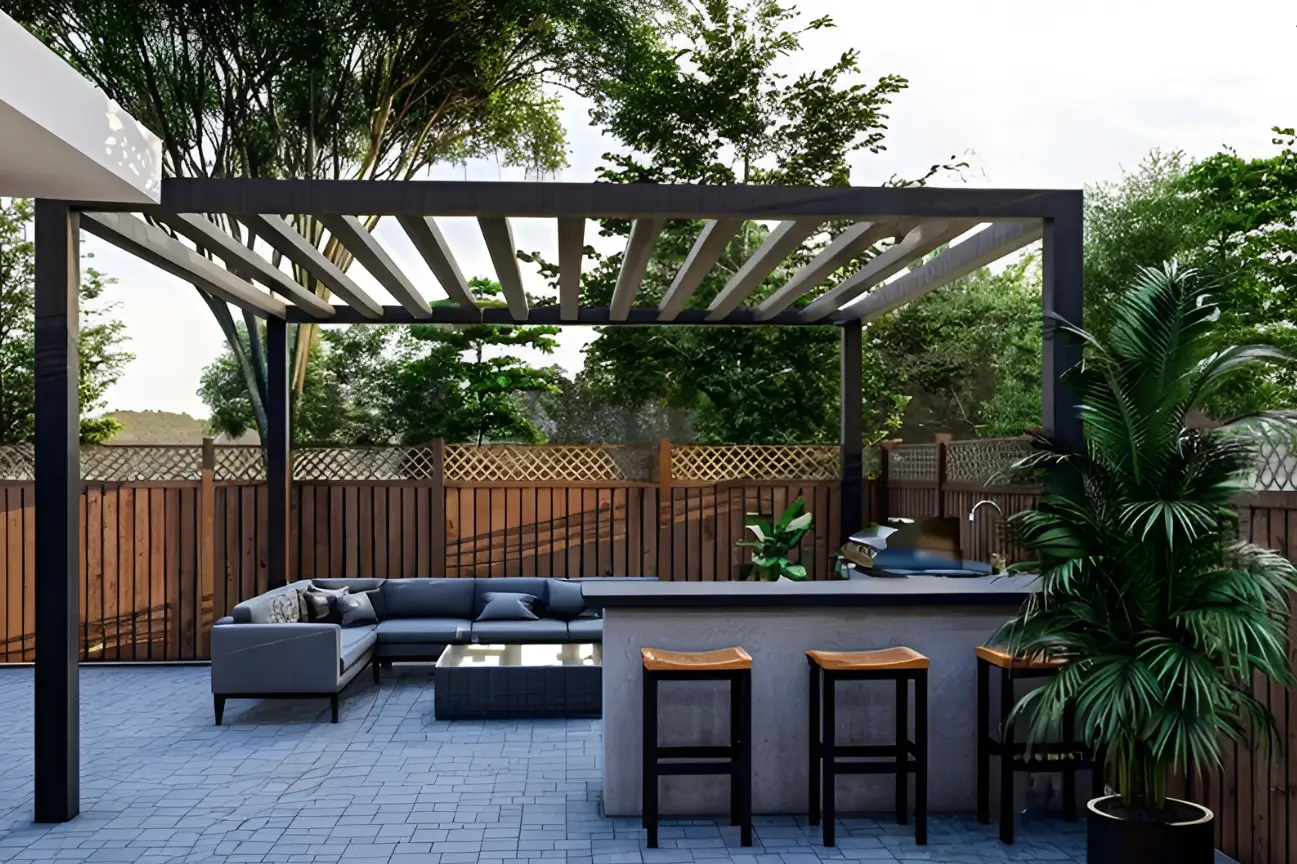 Best pergola designs by Pergolas Nelson for outdoor living spaces